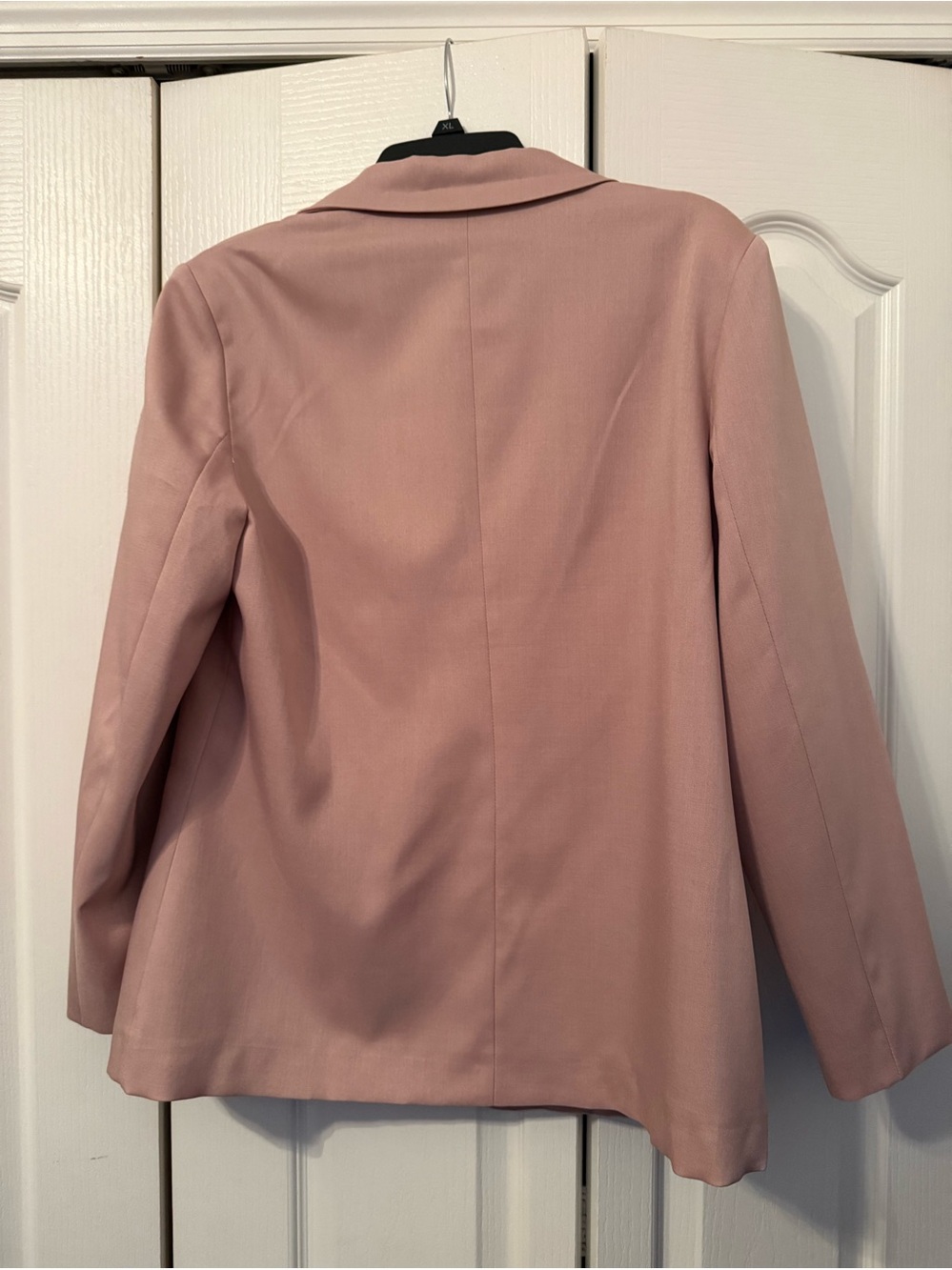 PrettyGarden Pink Blazer Women Large NWT Single Button Office Business Jacket - Picture 3 of 10